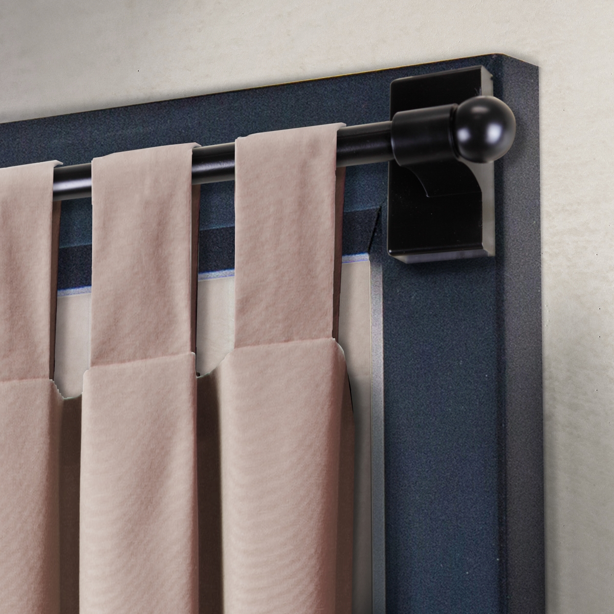 0.4375 in. Magnetic Rod, Black - Extends Upto 9 to 16 in.