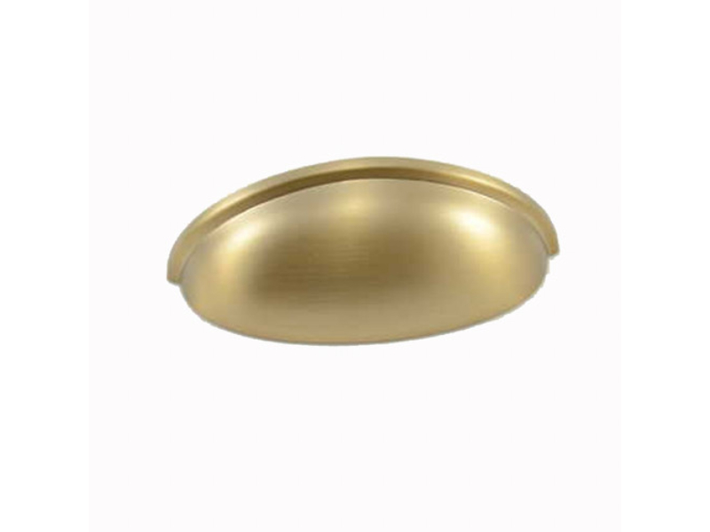 10204SB Cabinet Cup Pull - Satin Brass