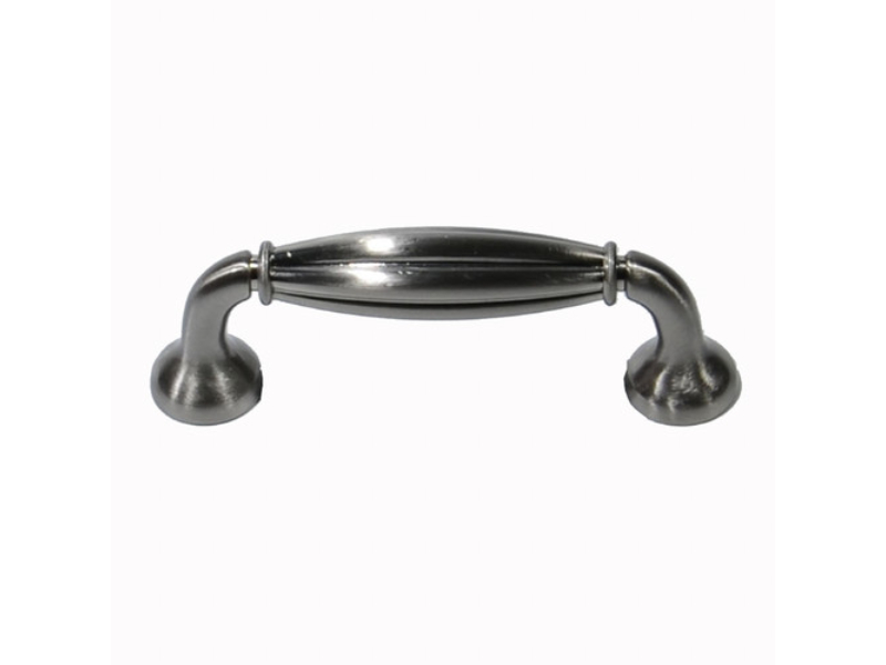 10373SN 3.75 in. Cabinet Fluted Pull - Satin Nickel