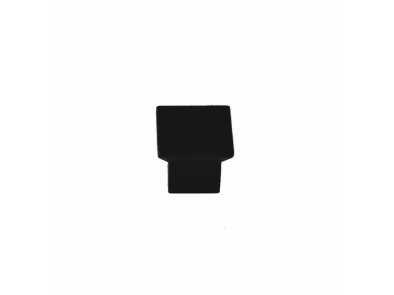 10396BK Cabinet Square Knob - Black