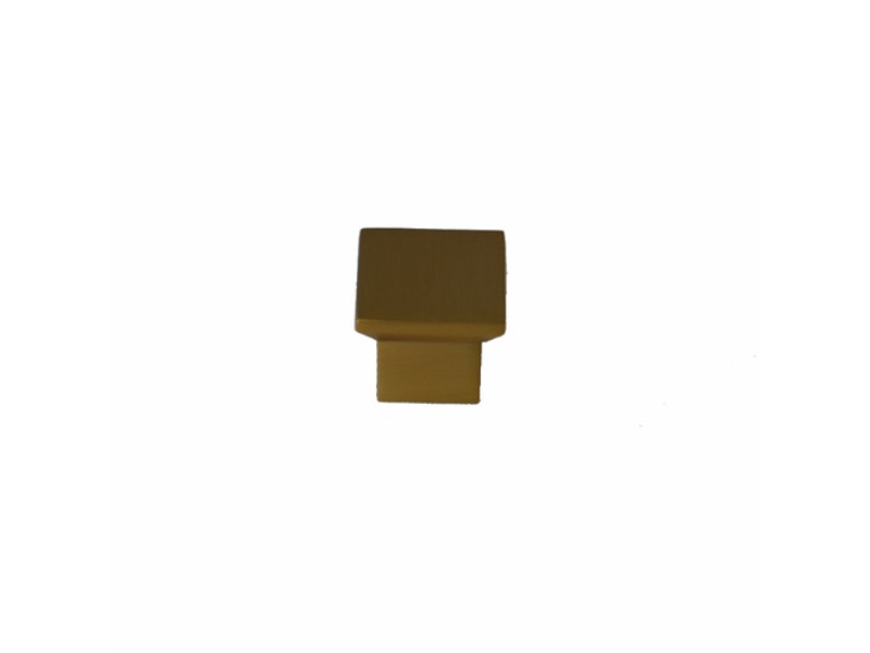 10396SB Cabinet Square Knob - Satin Brass