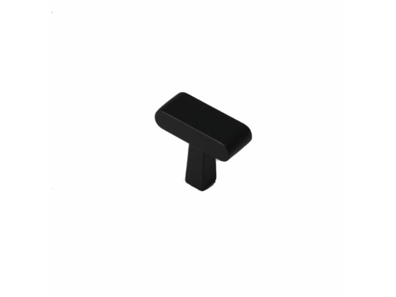 10381BK Cabinet Thin Knob - Black
