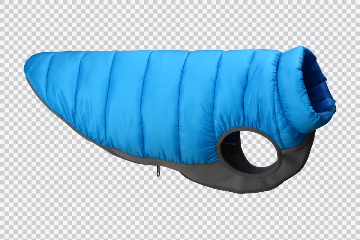 Picture of Red Dingo PJ-PM-DB-60 60 cm Dog Puffer Jacket Navy &amp; Turquoise