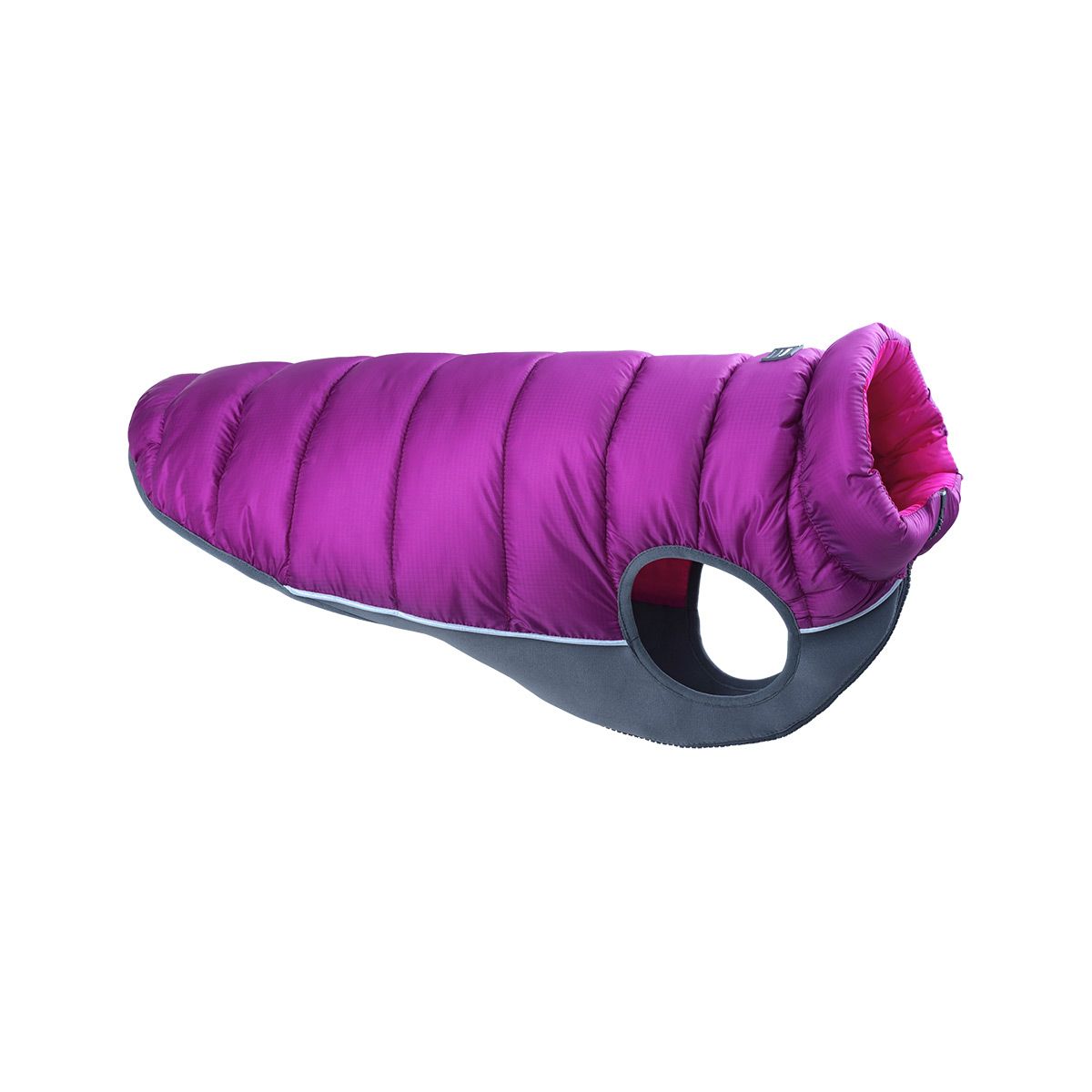 Picture of Red Dingo PJ-PM-PU-25 25 cm Dog Puffer Jacket Plum &amp; Hot Pink