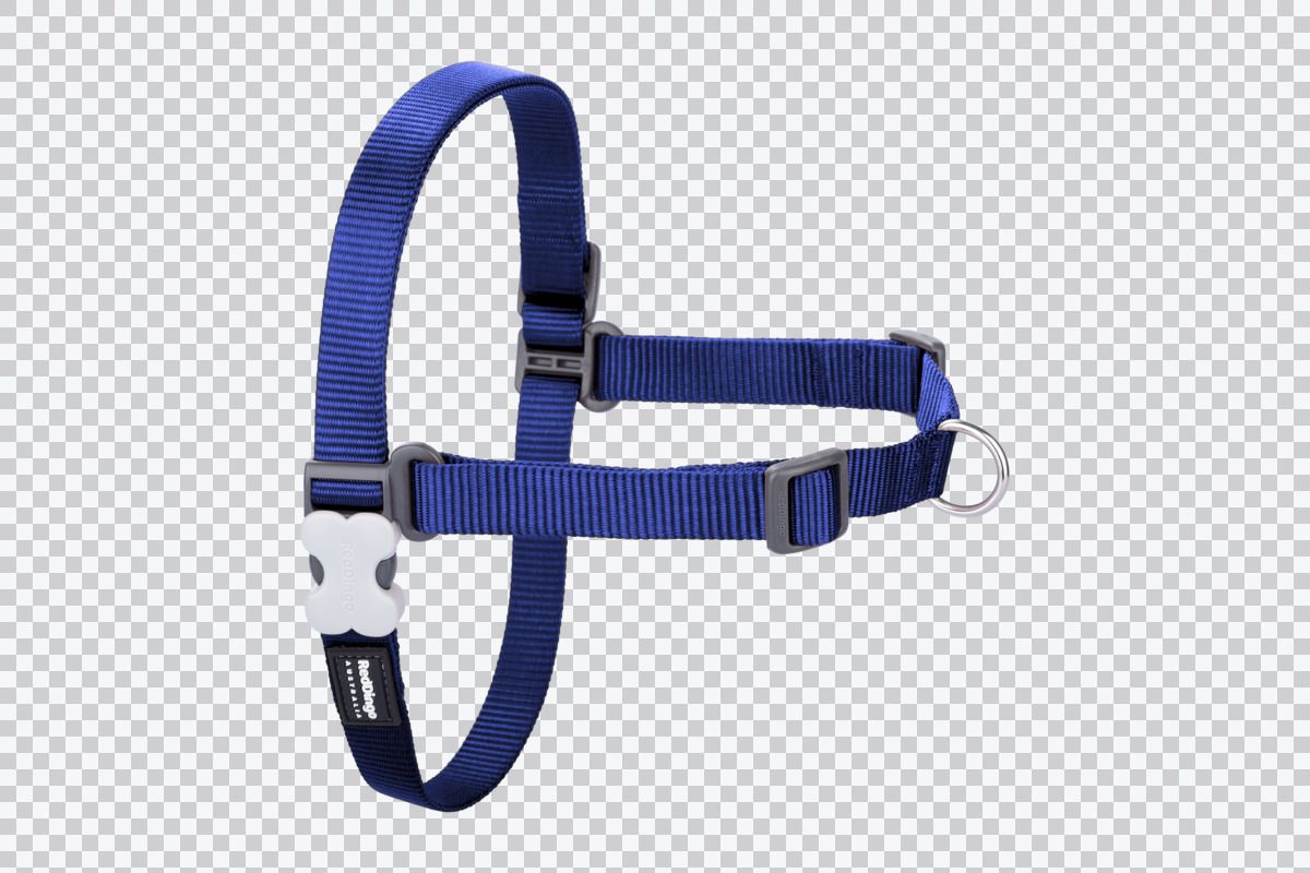 Picture of Red Dingo NH-ZZ-DB-XS Classic No-Pull Dog Harness&#44; Dark Blue - Extra Small