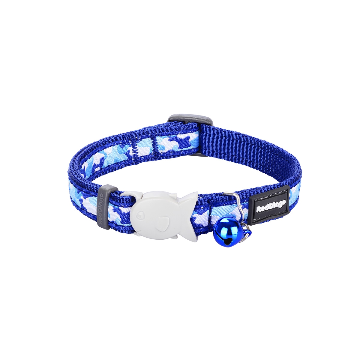Picture of Red Dingo CC-CF-DB-12 Cat Collar Camouflage Navy