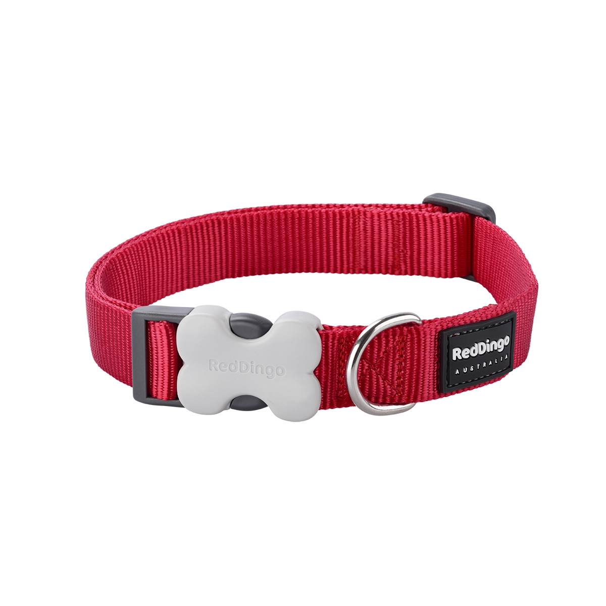 Picture of Red Dingo DC-ZZ-RE-15 Dog Collar Classic Red - Small