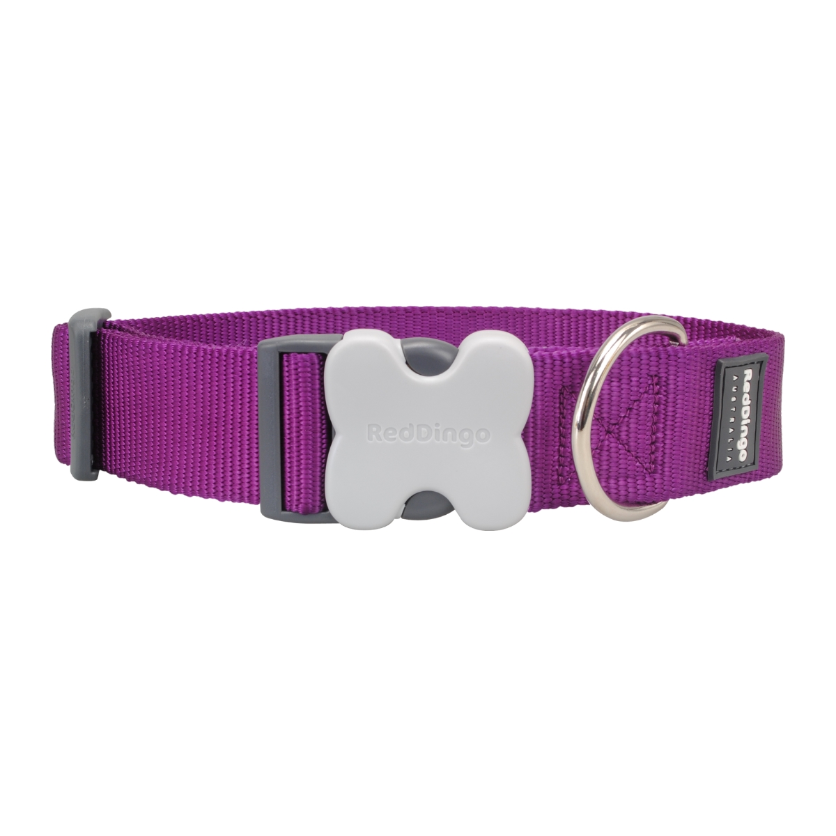 Picture of Red Dingo DC-ZZ-PU-GS Dog Collar Classic Purple GIANT Short