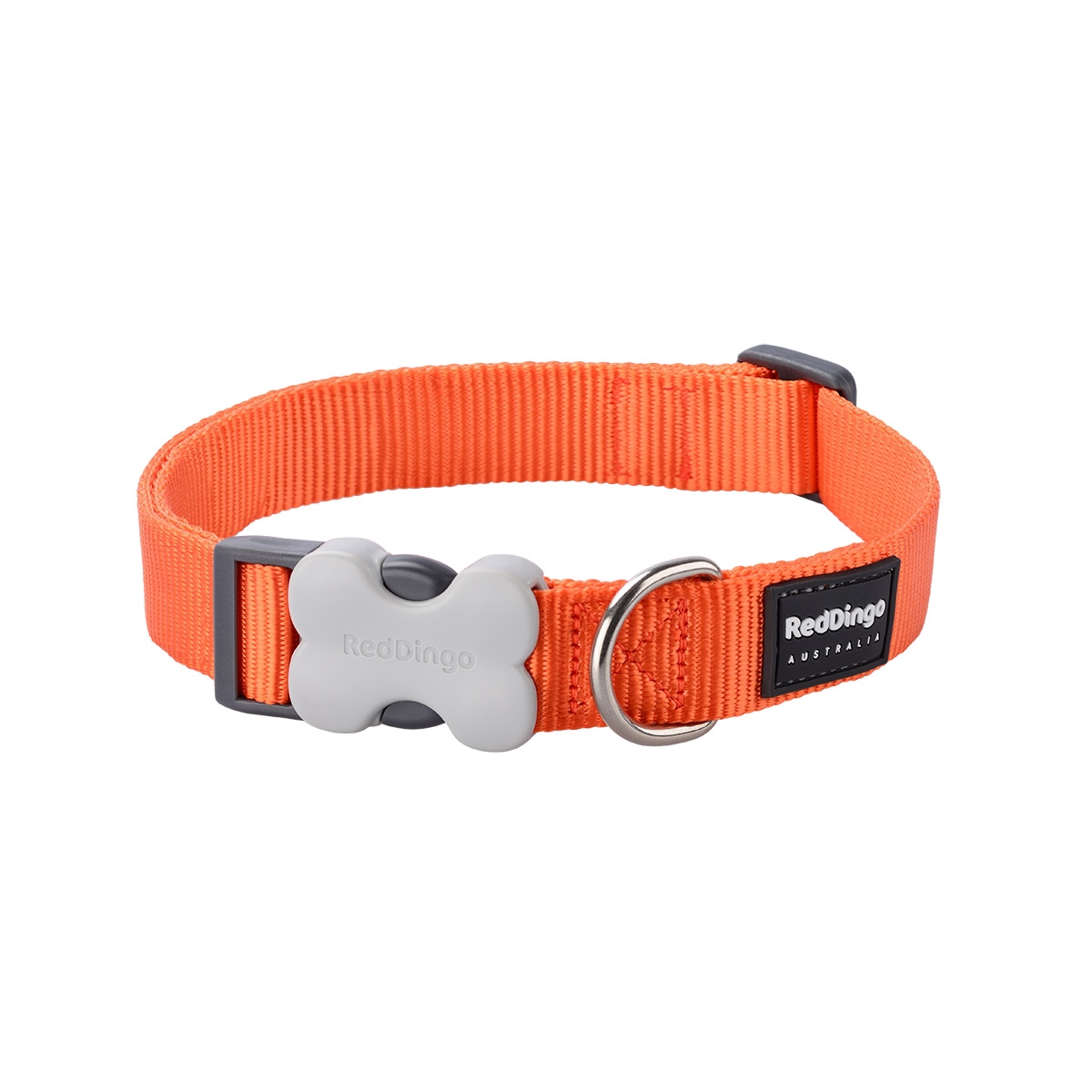 Picture of Red Dingo DC-ZZ-OR-15 Dog Collar Classic Orange - Small