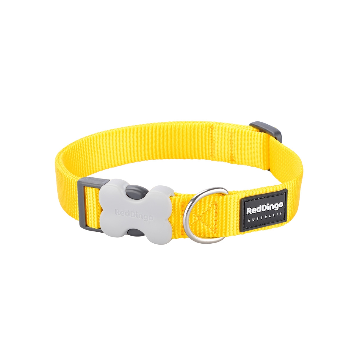 Picture of Red Dingo DC-ZZ-YE-15 Dog Collar Classic Yellow - Small