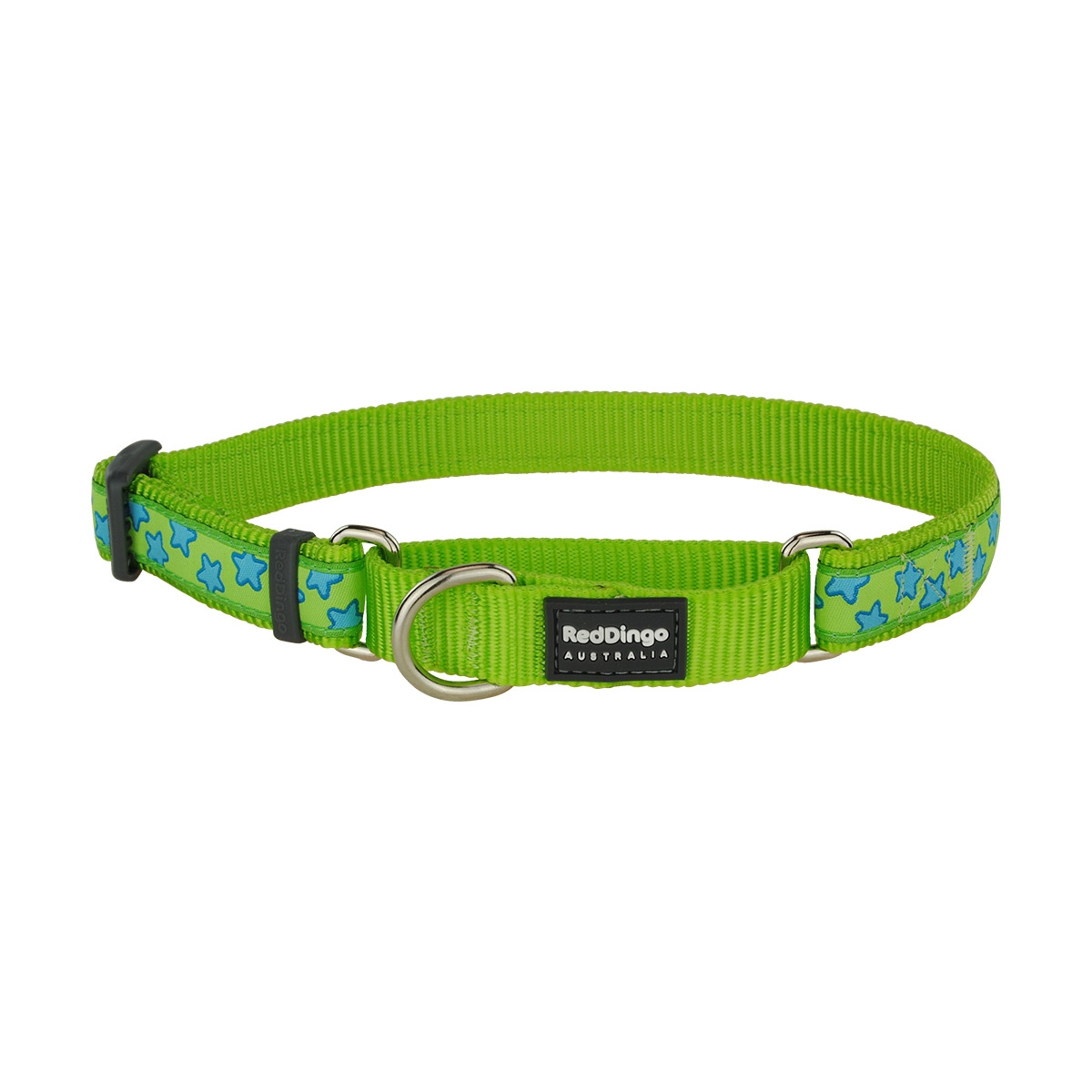 Picture of Red Dingo MC-ST-LG-20 Martingale Design Design Star Lime Green - Medium