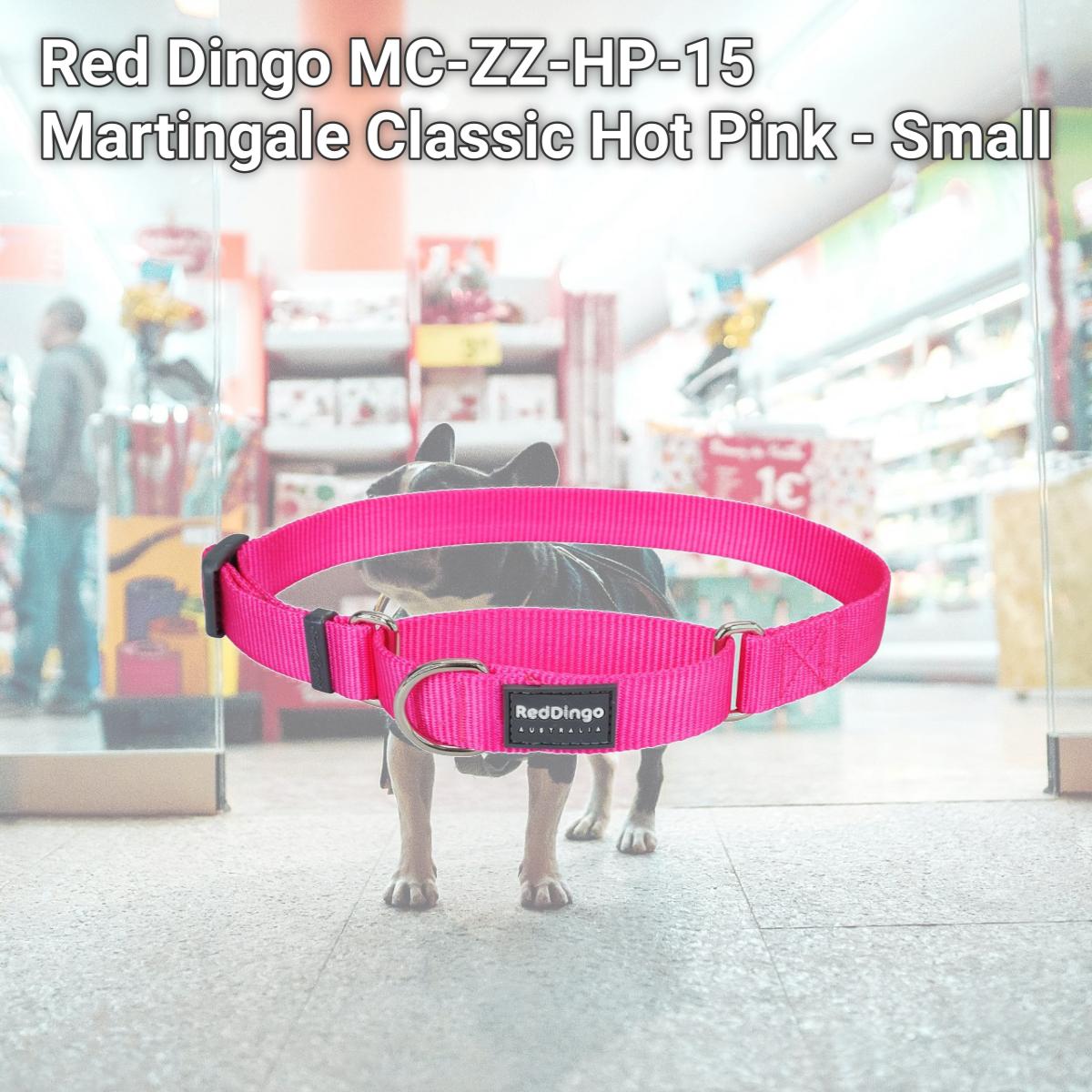 Picture of Red Dingo MC-ZZ-HP-15 Martingale Classic Hot Pink - Small