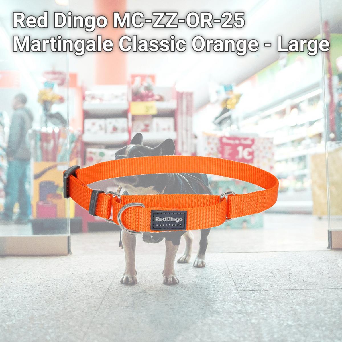 Picture of Red Dingo MC-ZZ-OR-25 Martingale Classic Orange - Large