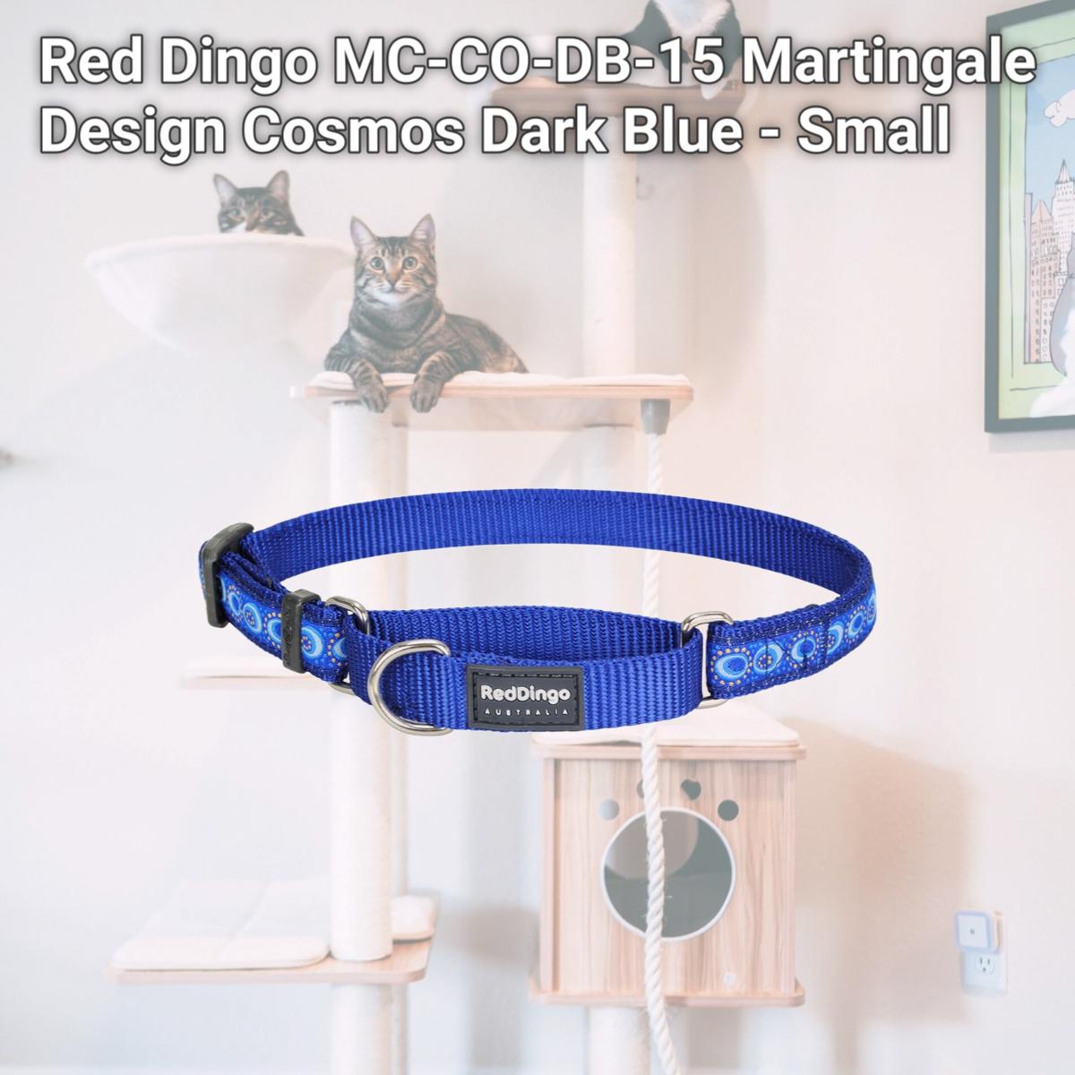 Picture of Red Dingo MC-CO-DB-15 Martingale Design Cosmos Dark Blue - Small