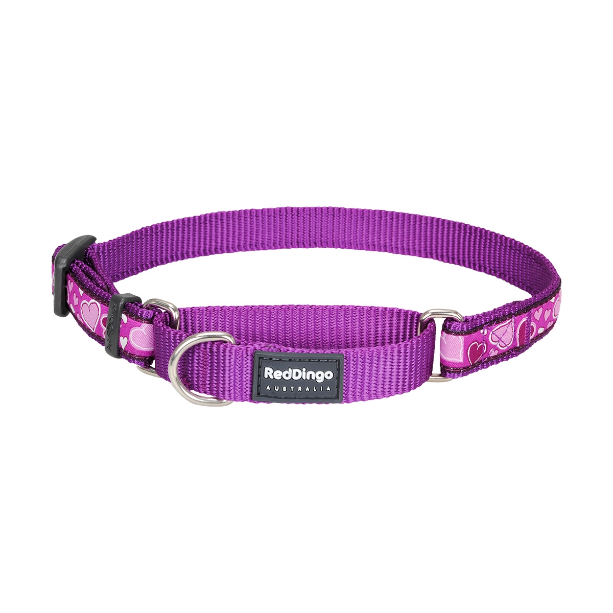 Picture of Red Dingo MC-BZ-PU-15 Martingale Design Breezy Love Purple - Small