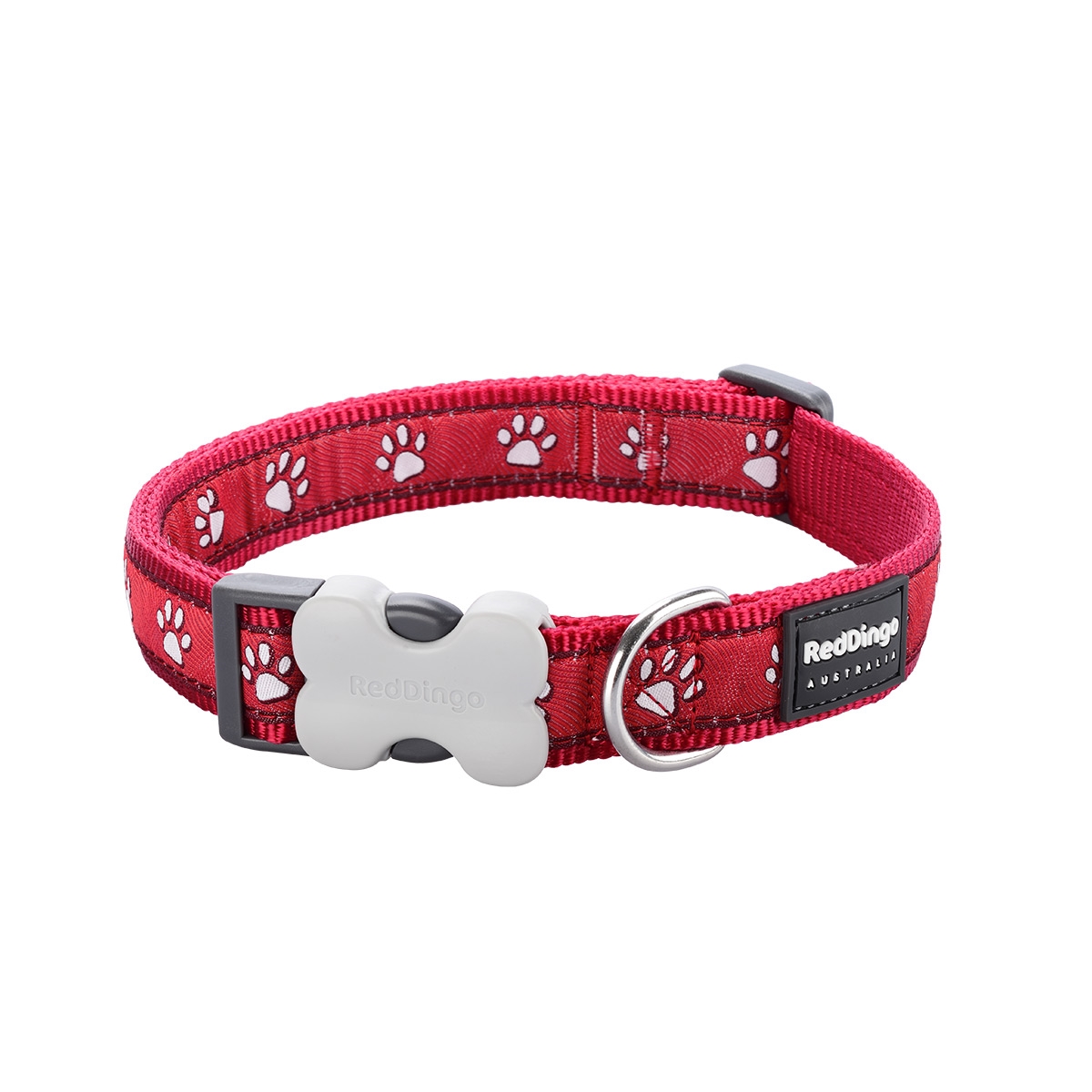 Picture of Red Dingo DC-DP-RE-25 Dog Collar Design Desert Paws Red - Large