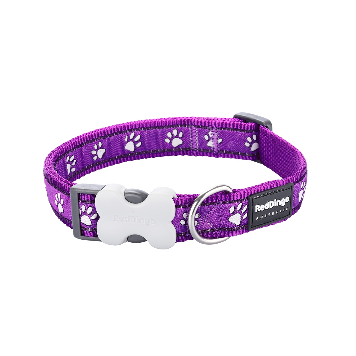 Picture of Red Dingo DC-DP-PU-12 Dog Collar Design Desert Paws Purple - Extra Small
