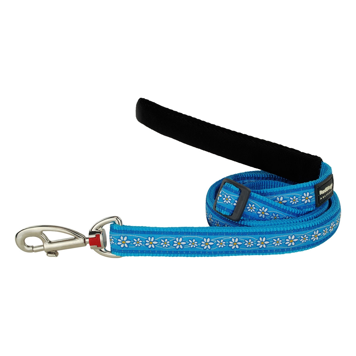 Picture of Red Dingo L6-DC-TQ-15 Daisy Chain Dog Lead Design Turquoise - Small 6ft