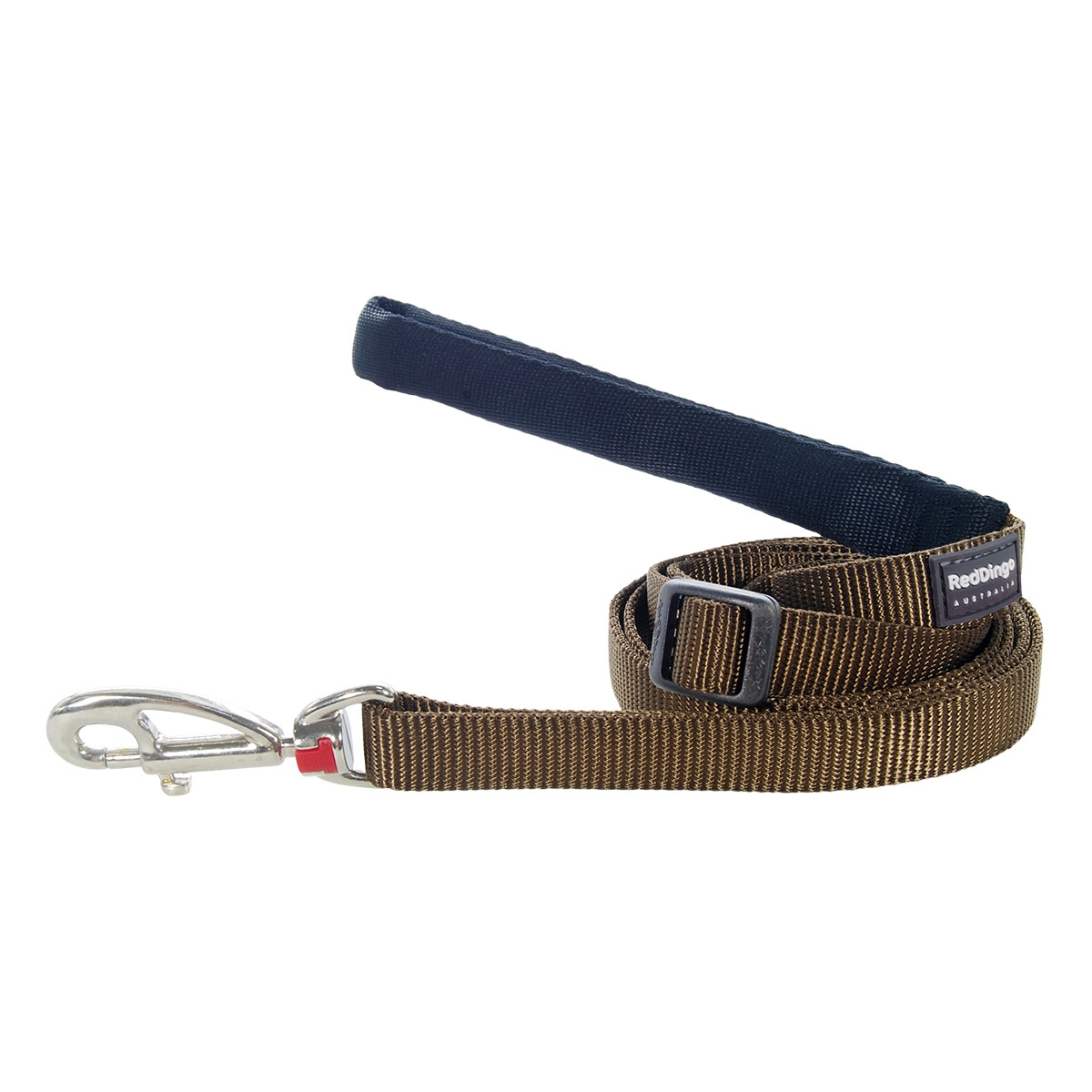 Picture of Red Dingo L6-ZZ-BR-15 Dog Lead Classic Brown - Small 6ft