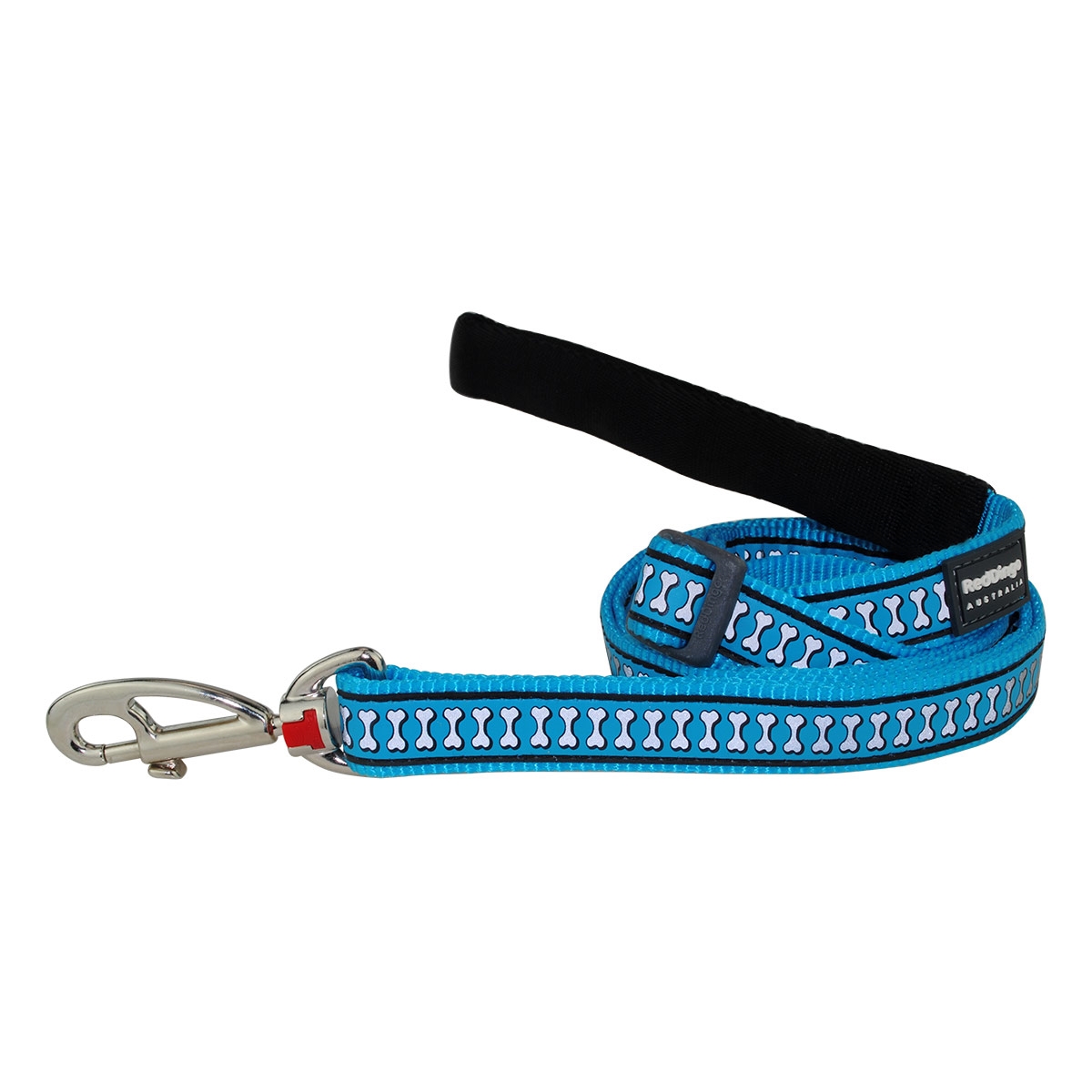 Picture of Red Dingo L6-RB-TQ-12 Dog Lead Reflective Turquoise - Extra Small 6ft