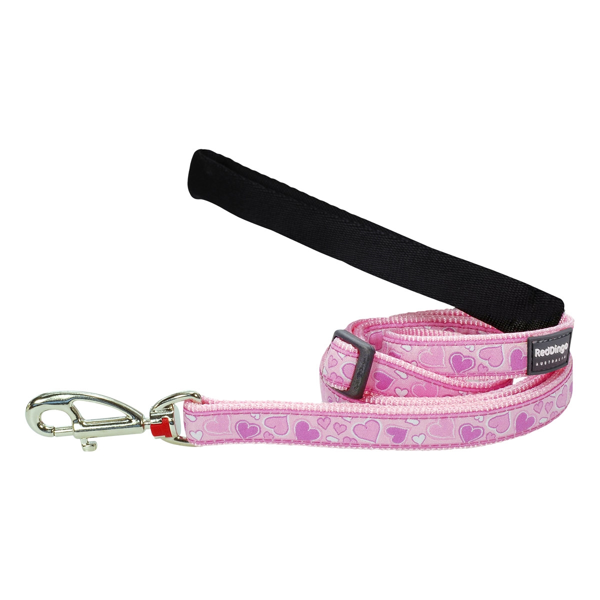 Picture of Red Dingo L6-BZ-PK-15 Dog Lead Design Breezy Love Pink - Small 6ft