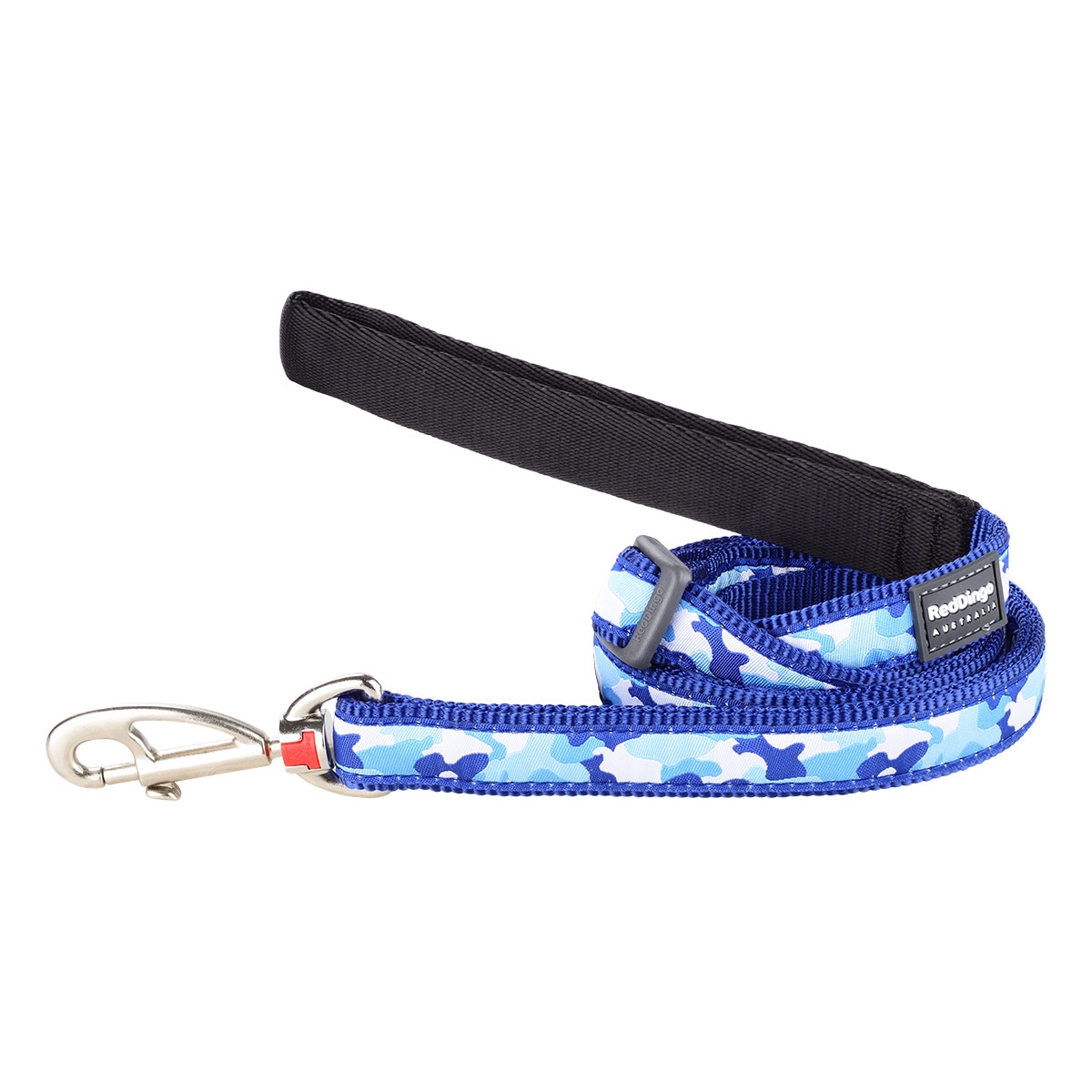 Picture of Red Dingo L6-CF-DB-25 Dog Lead Design Camouflage Dark Blue - Large 6ft
