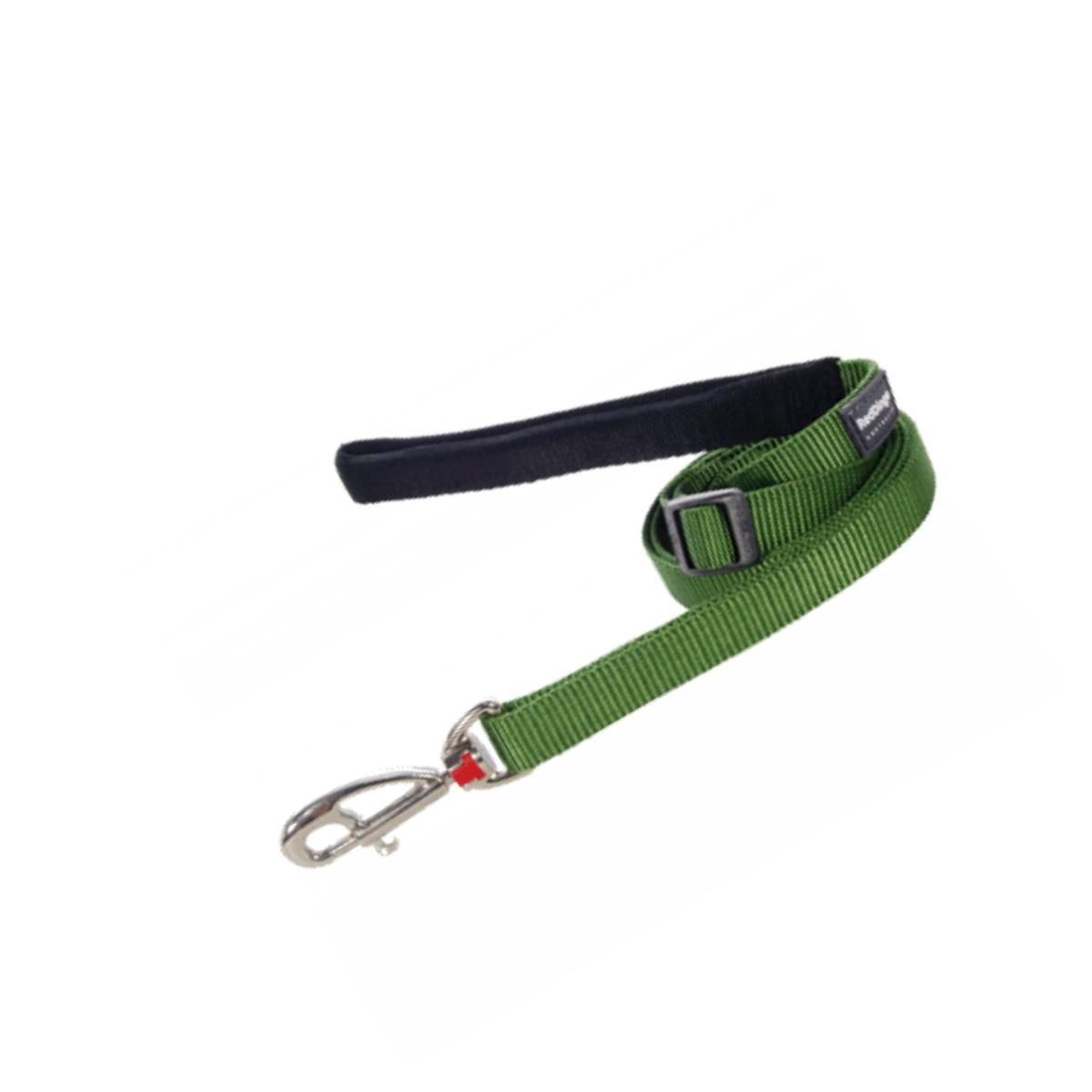 Picture of Red Dingo L6-ZZ-GR-12 Dog Lead Classic Green- Extra Small