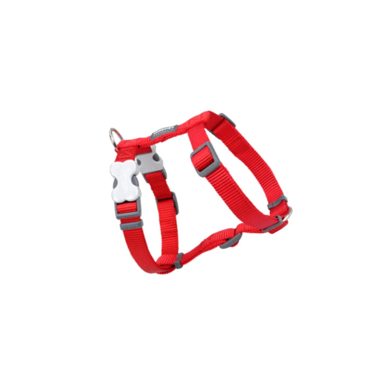 Picture of Red Dingo DH-ZZ-RE-12 Red Dingo Dog Harness Classic Red Extra Small