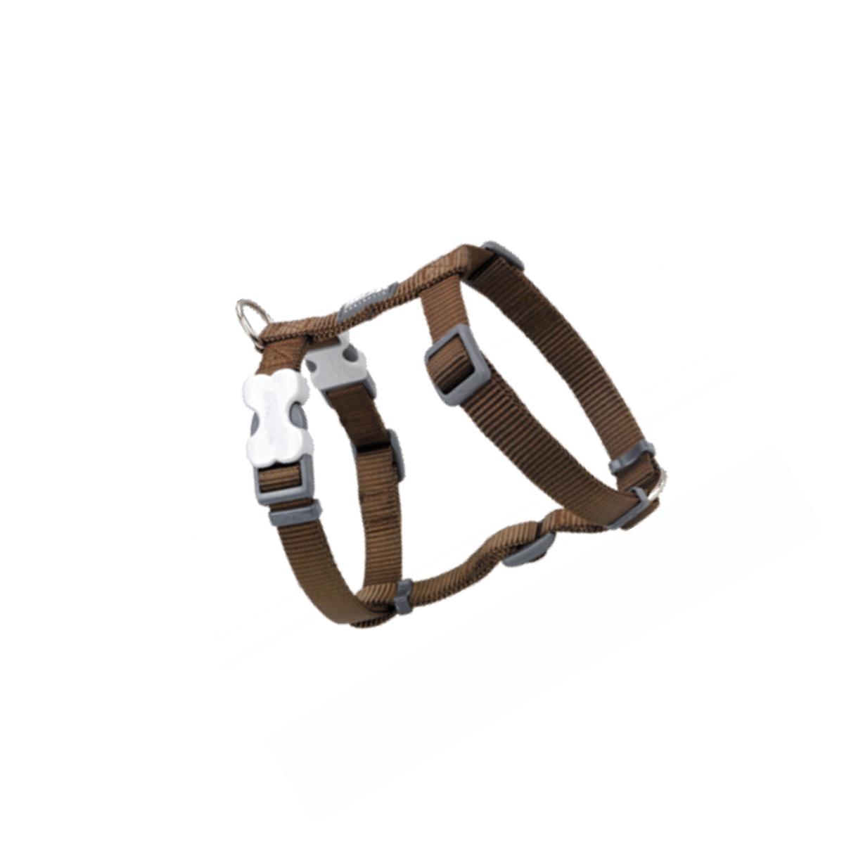Picture of Red Dingo DH-ZZ-BR-25 Dog Harness Classic Brown- Large
