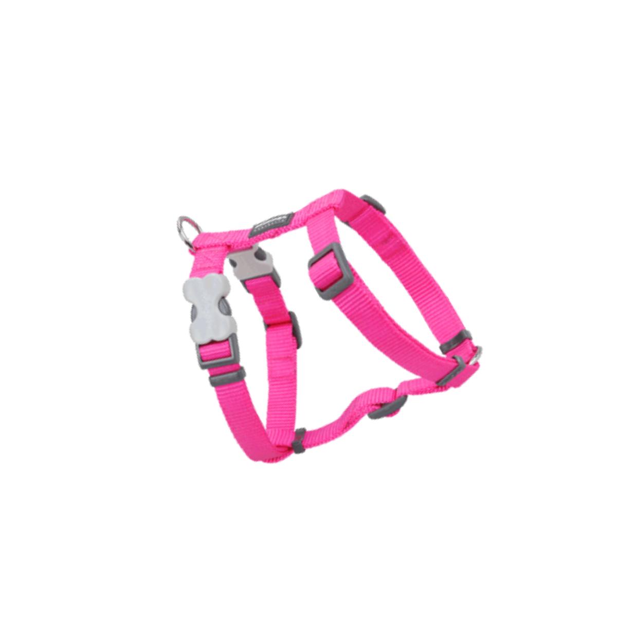 Picture of Red Dingo DH-ZZ-HP-25 Dog Harness Classic Hot Pink- Large