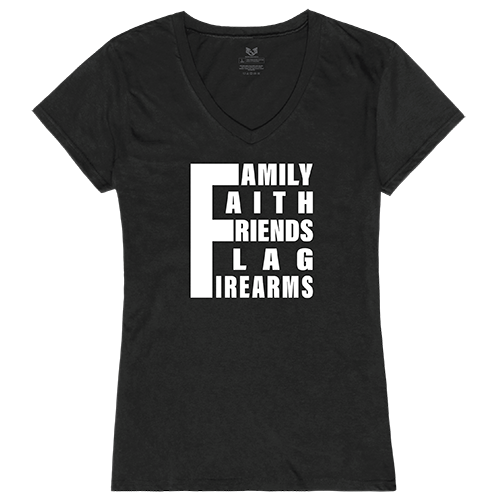 5 Things YDMW 1 Graphic V-Neck T-Shirts, Black - Small