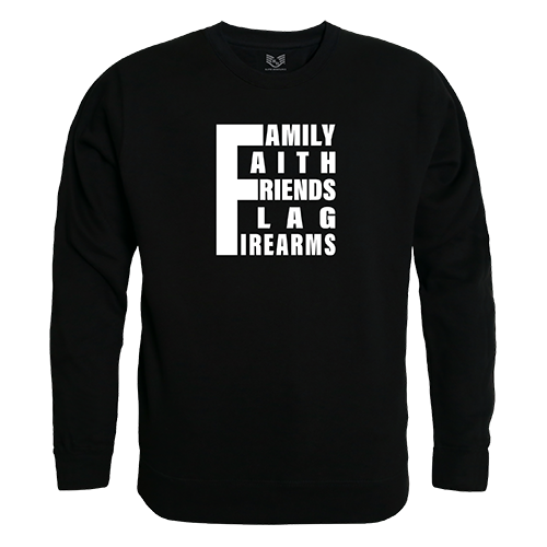 5 Things YDMW 1 Graphic Crewneck Sweatshirt, Black - Small