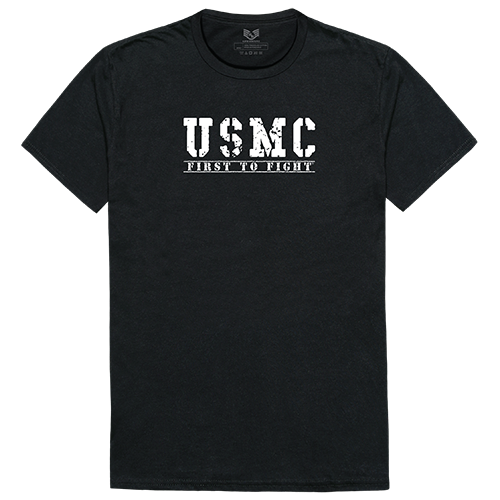 First 2 Military Graphic T-shirts, Black - Extra Large