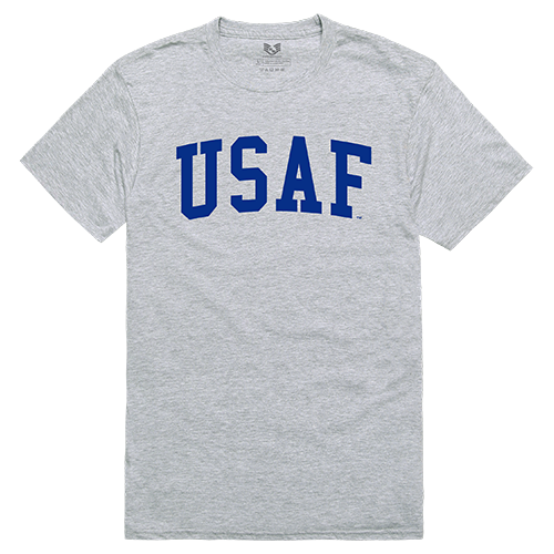S32-AIR-HGY-02 Air Force Game Day T-Shirt, Heather Grey - Medium