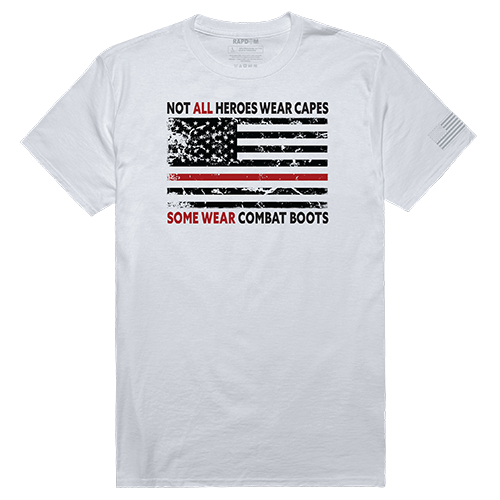 Not All with TRL Tactical Graphic T-shirt, White - Small