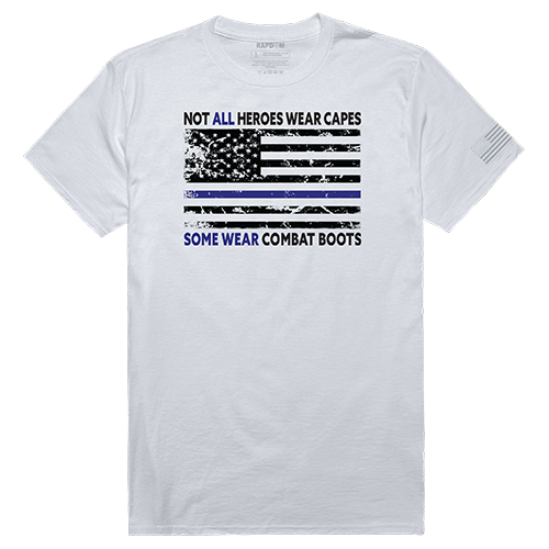 Not All with TBL Tactical Graphic T-shirt, White - Extra Large
