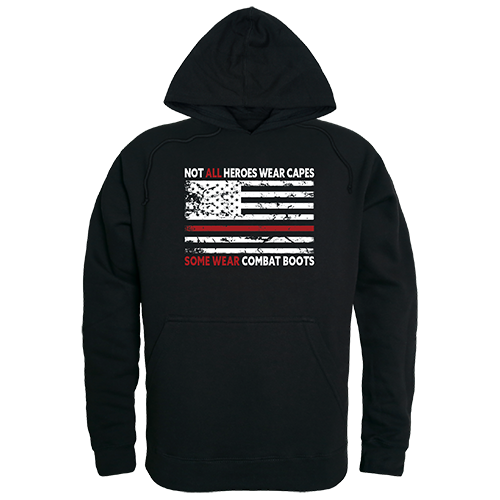 TS4-809-BLK-03 Not All with TRL Graphic Pullover Sweatshirt, Black - Large