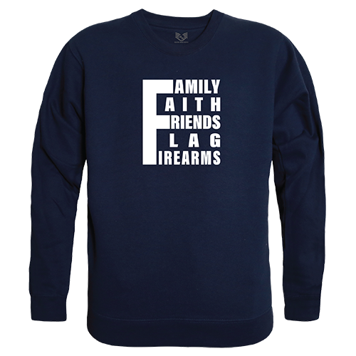 5 Things YDMW 1 Graphic Crewneck Sweatshirt, Navy - Large