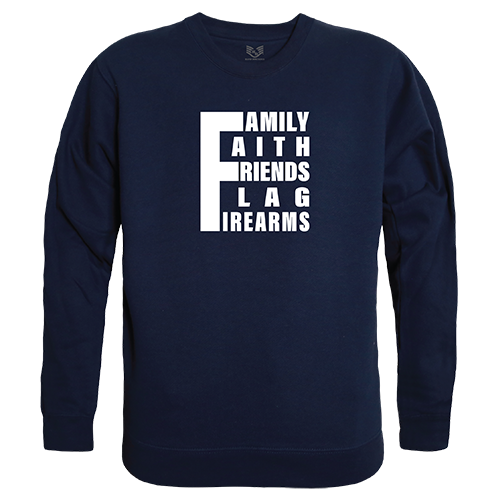 5 Things YDMW 1 Graphic Crewneck Sweatshirt, Navy - 2XL