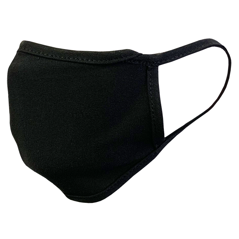 T94-BLK Single Layer Face Mask, Black