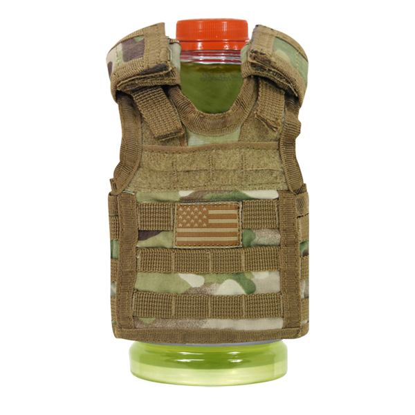 USA Flag DLX Tactical Mini Vest, Multicam