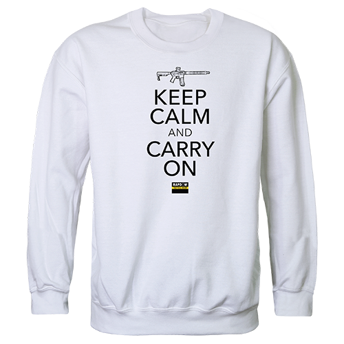 Carry on Graphic Crewneck Sweatshirt, White - Small