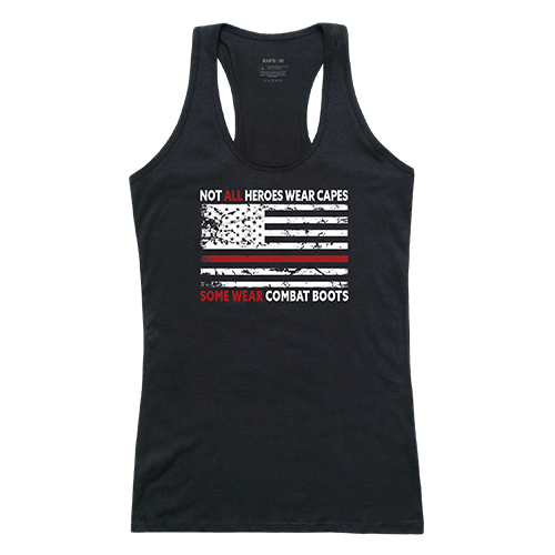 GS1-809-BLK-05 Not All with TRL Women Graphic Tank Top, Black - 2XL