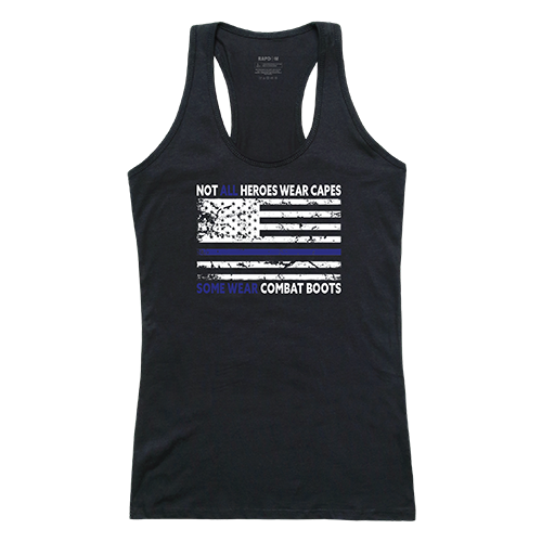 GS1-810-BLK-03 Not All with TBL Women Graphic Tank Top, Black - Large