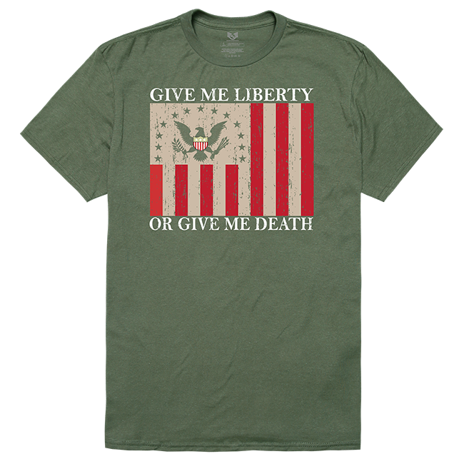 Give Me Relaxed Graphic T-shirt, Olive - Small