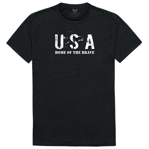 HOT Brave Relaxed Graphic T-shirt, Black - 2XL