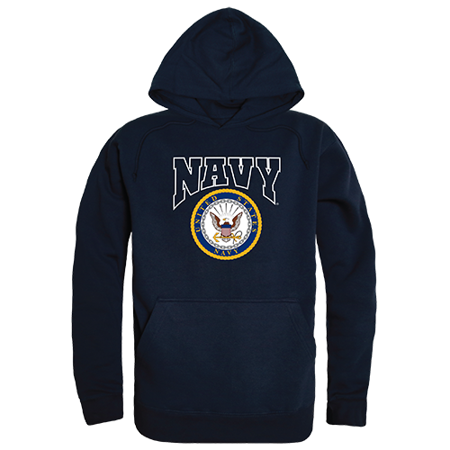 Navy Graphic Pullover Sweatshirt, Navy - 2XL