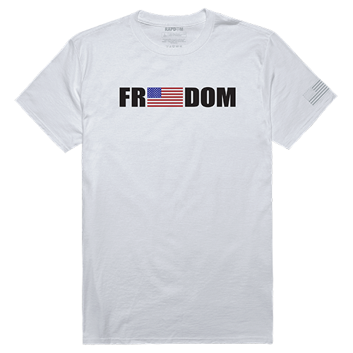 Freedom Tactical Graphic T-shirt, White - Medium