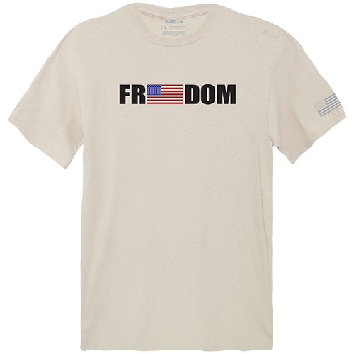 Freedom Tactical Graphic T-shirt, Sand - Medium