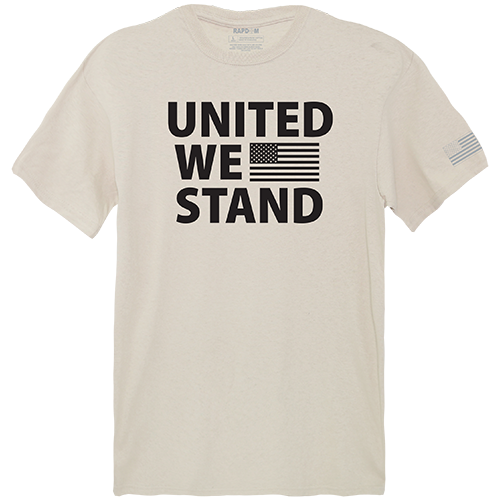 United We Stand Tactical Graphic T-shirt, Sand - Extra Large
